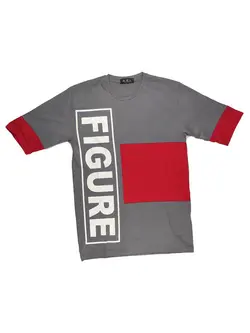 تیشرت خاکستری TS2106 FIGURE
