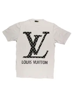 تیشرت سفید TS1021 Luis Vuitton