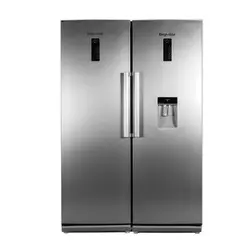 یخچال و فریزر دو قلو دیپوینت سیلور مدل NF14-D5I