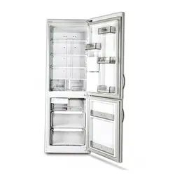 یخچال و فریزر بالا پایین الکترواستیل سفید چرم مدل ES20W