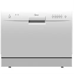 ماشین ظرفشویی میدیا 6 نفره سفید مدل WQP6-3208A