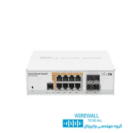 سوییچ CRS112-8P-4S-IN میکروتیک