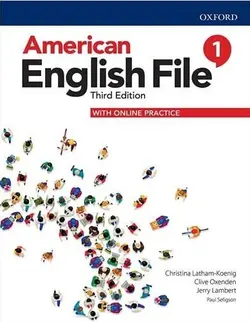 American English File 3rd Edition -Book 1 – قطع رحلی – برگ تحریر