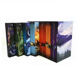 مجموعه رمان Harry Potter  از انتشارات Bloomsbury همراه با جعبه