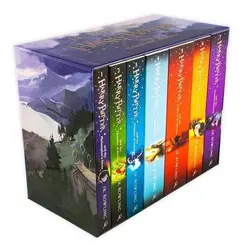 مجموعه رمان Harry Potter  از انتشارات Bloomsbury همراه با جعبه