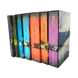 مجموعه رمان Harry Potter  از انتشارات Bloomsbury همراه با جعبه