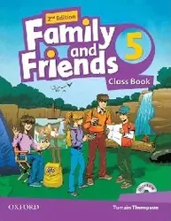 British Family And Friends 2nd edition – Book 5 (Class Book+Activity Book+CD) – برگ گلاسه – قطع رحلی