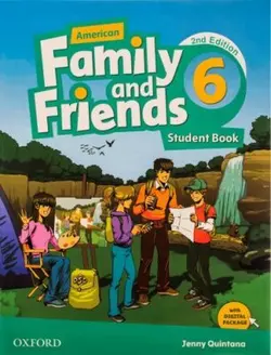 American Family and Friends 2nd Edition – Book 6 (SB+WB+CD) – برگ تحریر – قطع رحلی