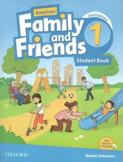 American Family and Friends 2nd Edition – Book 1 (SB+WB+CD) – برگ تحریر – قطع رحلی