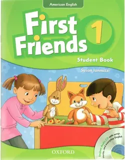 American First Friends 1st edition Book 1 (SB+WB+CD) نسخه all in one و برگ تحریر