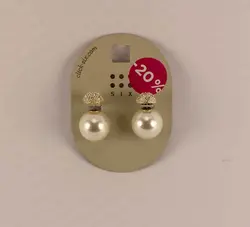 گوشواره مروارید درشت