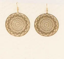 گوشواره طرح هندسی