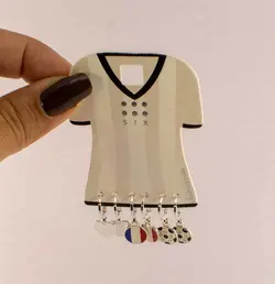 پکیج سه جفتی گوشواره های فوتبالی