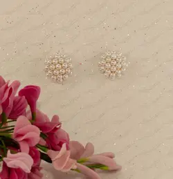 گوشواره ی تمام مروارید