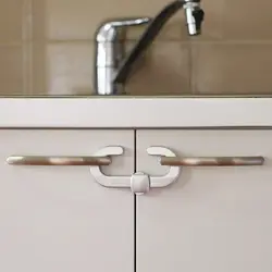 قفل کابینت دوگیره دریم بیبی