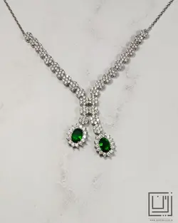 سرویس جواهری فلاور زمرد کد serv10