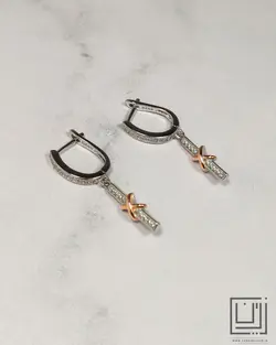 سرویس جواهری نقره ابکاری رز گلد کد nserv27