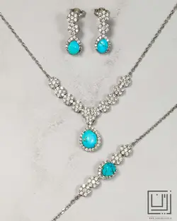 سرویس جواهری اشکی فیروزه نیشابور کد serv04