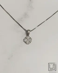 نیم ست جواهری گل چهار پر کد nserv18