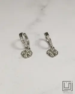 نیم ست جواهری گل چهار پر کد nserv18