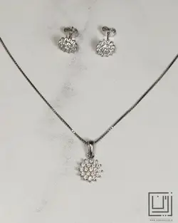 نیم ست جواهری خورشید کد nserv23