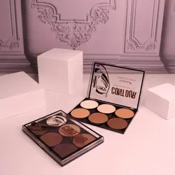 پالت کانتور و هایلایتر خشک ۶رنگ Gulflower