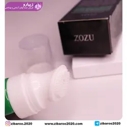 فوم شستشو صورت تیوپی براش دار زغال بامبو زوزو - زیبارو فروش عمده لوازم آرایشی و بهداشتی
