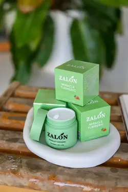 ماسک درمانی زردچوبه زالون zalon - زیبارو فروش عمده لوازم آرایشی و بهداشتی