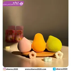 پد اشکی و تخم مرغی (بیوتی بلندر) اورجینال طرح میوه ای - زیبارو فروش عمده لوازم آرایشی و بهداشتی