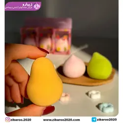 پد اشکی و تخم مرغی (بیوتی بلندر) اورجینال طرح میوه ای - زیبارو فروش عمده لوازم آرایشی و بهداشتی