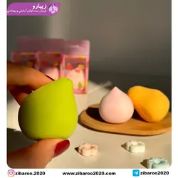 پد اشکی و تخم مرغی (بیوتی بلندر) اورجینال طرح میوه ای - زیبارو فروش عمده لوازم آرایشی و بهداشتی