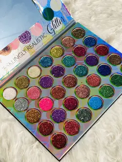 پالت سایه گلیتر 35 رنگ