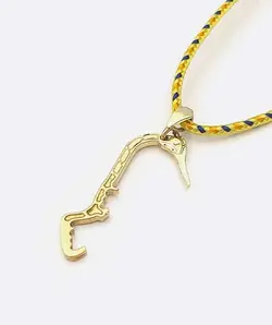 گردنبند برنجی طرح تبر گریول ارتفاع 35