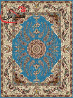 فرش1200 شانه طرح سیمرغ پاتریس
