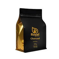 ماسک لاتکسی زغال رویال حجم ۲۵۰ گرم