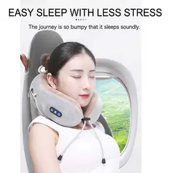 ماساژور گردن و کتف مدل U-SHAPED MASSAGE PILLOW
