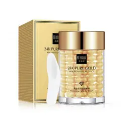 کرم دور چشم کلاژن ساز طلا 24 عیار سنانا