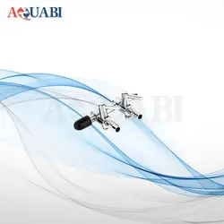 ترمینال تقسیم هوای آکواریوم ۲ خروجی استیل
