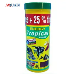 غذا ماهی آکواریوم انرژی تروپیکال گرانول tropical granulat 125g
