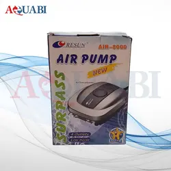 پمپ هوا ریزن ۴ خروجی AIR-8000 آکواریوم RESUN Air Pump