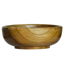 کاسه چوبی قطر 18