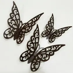 پروانه تزیینی 3 تیکه 3 بعدی