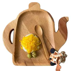ظرف سرو چوبی مدل قوری
