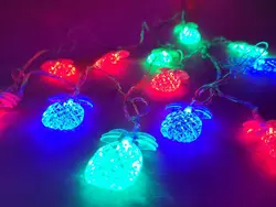 ریسه آناناس رنگی