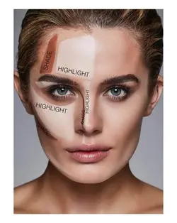 پالت کانتور کرمی چندکاره آیکونیک لندن ICONIC LONDON حجم 12 گرم