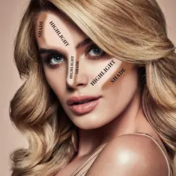 پالت کانتور کرمی چندکاره آیکونیک لندن ICONIC LONDON حجم 12 گرم