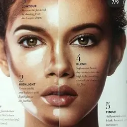 پالت کانتور کرمی چندکاره آیکونیک لندن ICONIC LONDON حجم 12 گرم