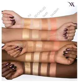 پالت هایلایتر هدی بیوتی سه بعدی گلدن سندز Golden Sands حجم 40 گرم