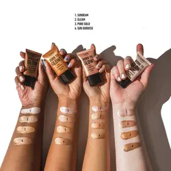 هایلایتر مایع نیکس مدل بورن تو گلو BROWN TO GLOW حجم ۱۸ میلی لیتر