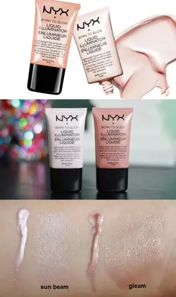 هایلایتر مایع نیکس مدل بورن تو گلو BROWN TO GLOW حجم ۱۸ میلی لیتر